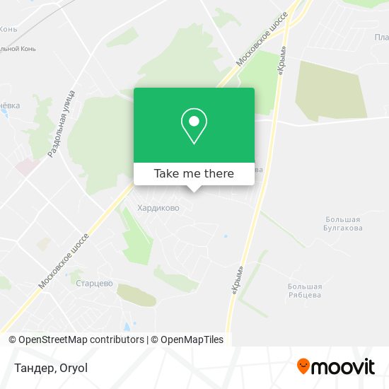 Тандер map