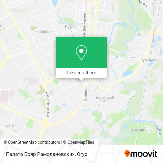 Палата Бояр Рамодановских map
