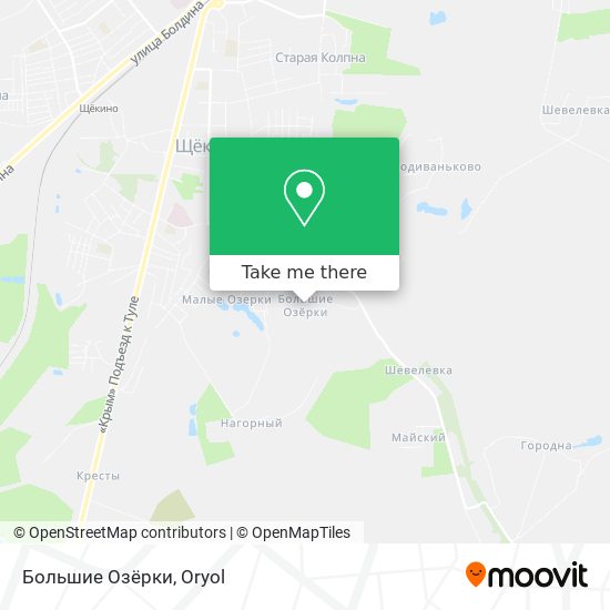 Большие Озёрки map