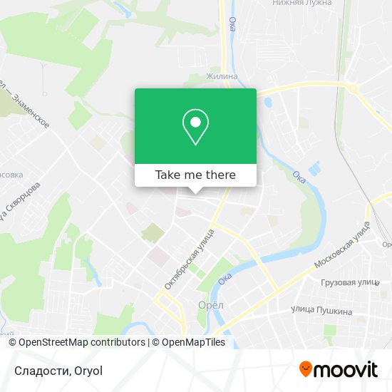 Сладости map