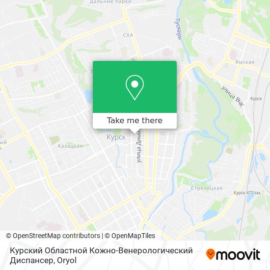 Курский Областной Кожно-Венерологический Диспансер map