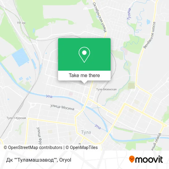 Дк ""Туламашзавод"" map