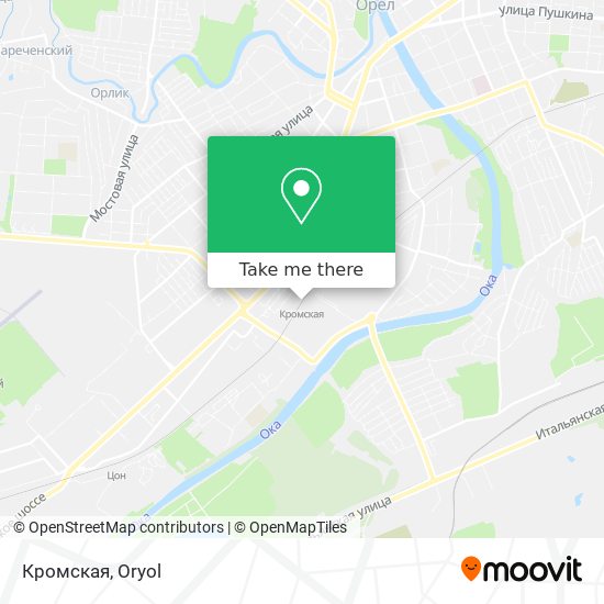 Кромская map