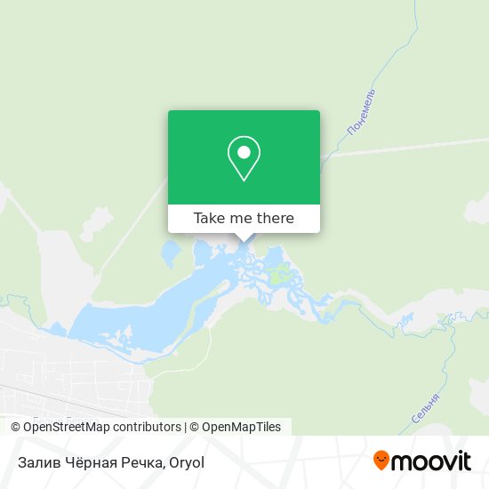 Залив Чёрная Речка map