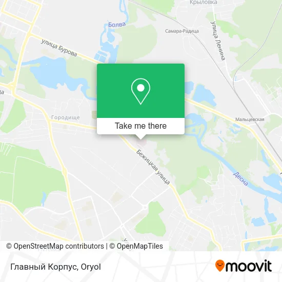Главный Корпус map