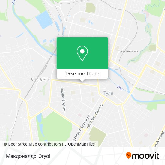 Макдоналдс map
