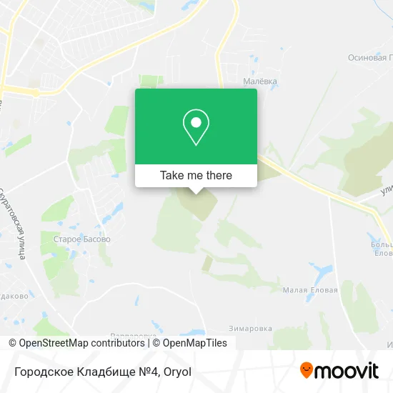 Городское Кладбище №4 map