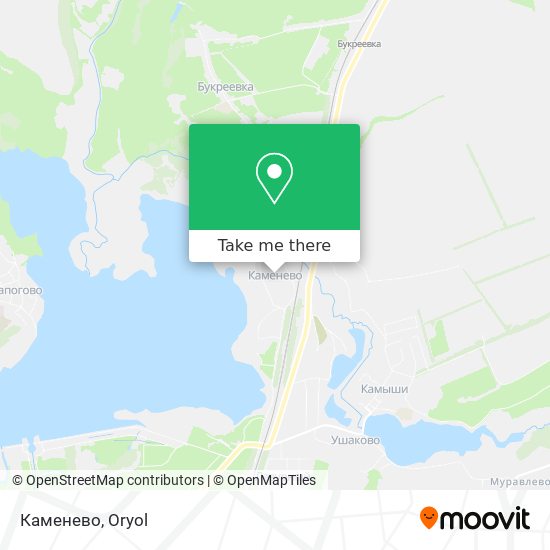 Каменево map