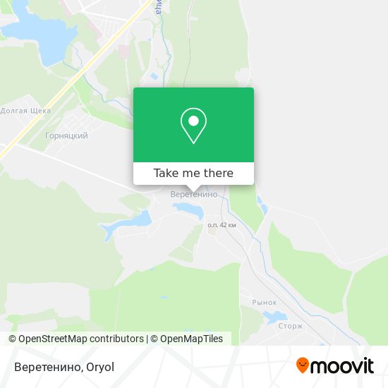 Веретенино map