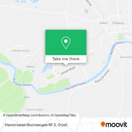 Налоговая Инспекция № 3 map