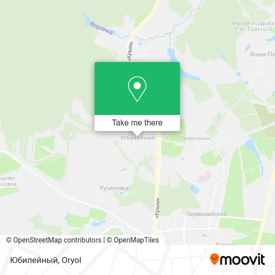 Юбилейный map