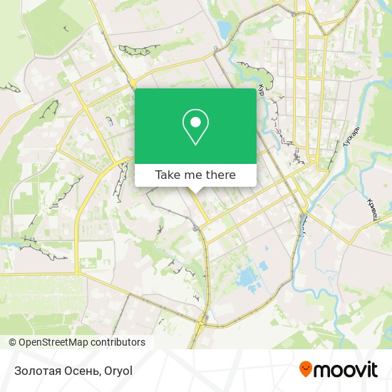 Золотая Осень map