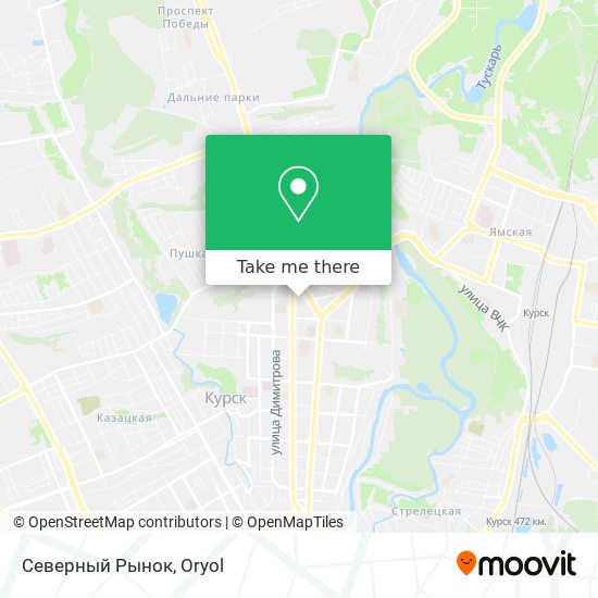Северный Рынок map