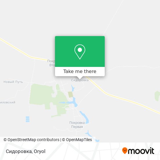 Сидоровка map
