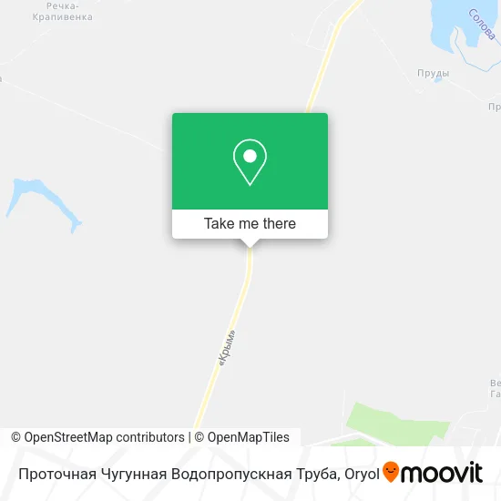 Проточная Чугунная Водопропускная Труба map
