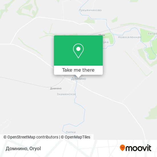 Домнино map