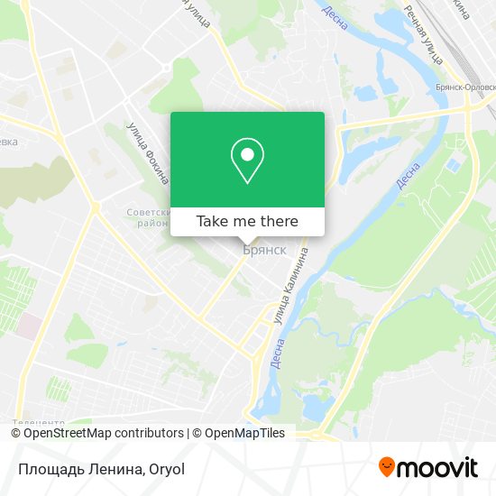 Площадь Ленина map