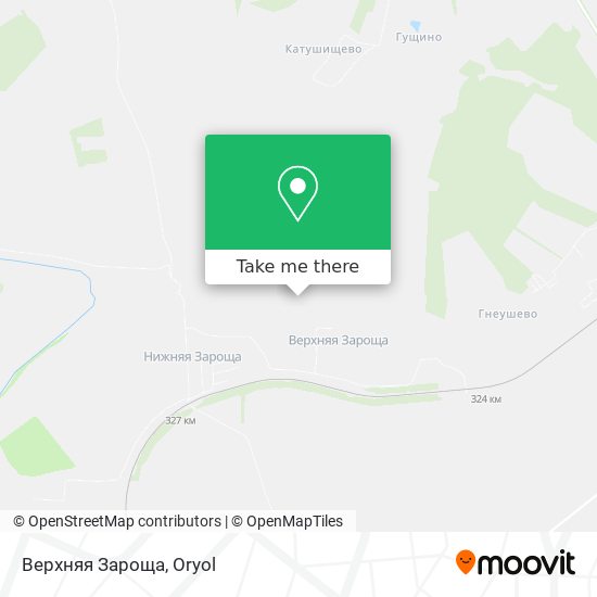 Верхняя Зароща map