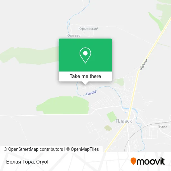 Белая Гора map