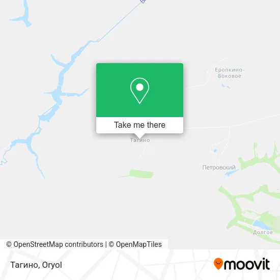 Тагино map
