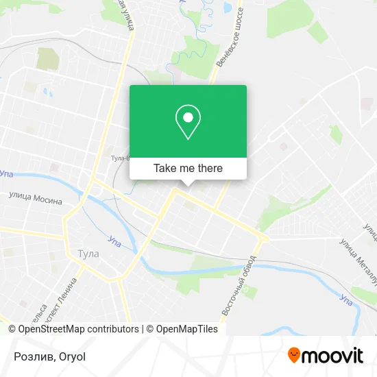 Розлив map