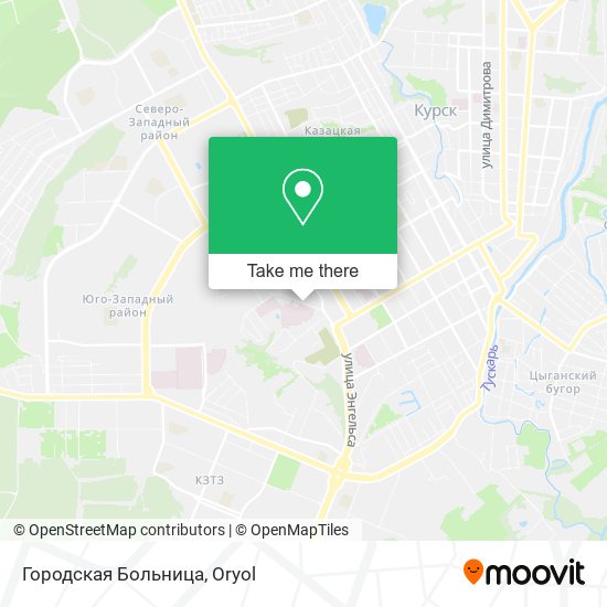 Городская Больница map