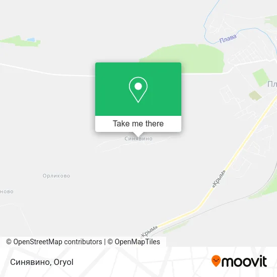 Синявино map