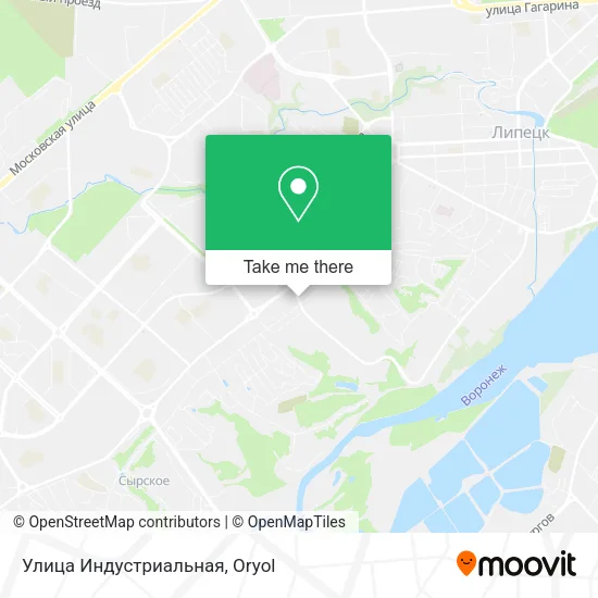 Улица Индустриальная map