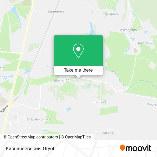 Казначеевский map