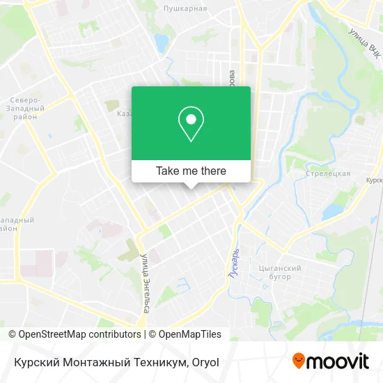 Курский Монтажный Техникум map