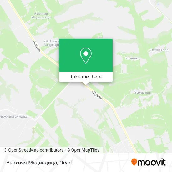 Верхняя Медведица map
