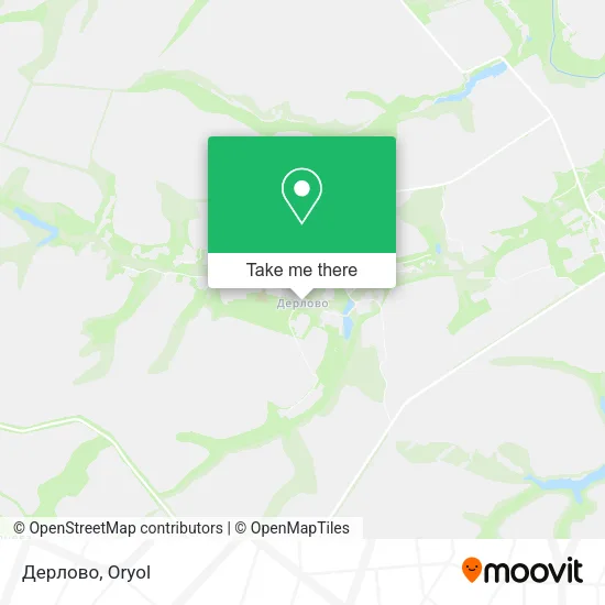 Дерлово map