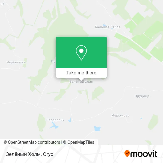 Зелёный Холм map