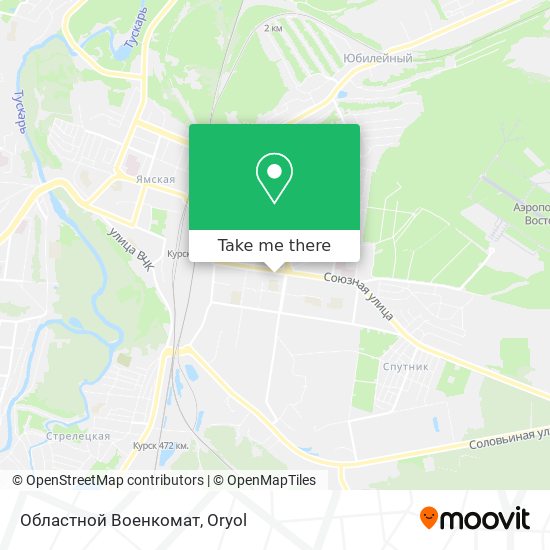 Областной Военкомат map