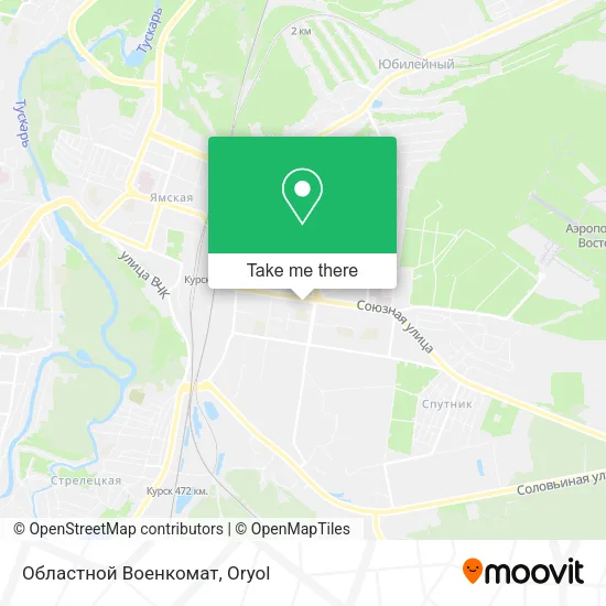 Областной Военкомат map