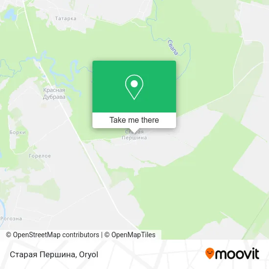 Старая Першина map