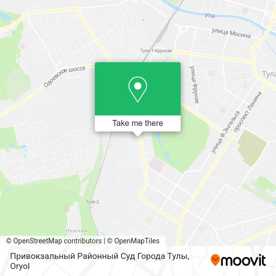 Привокзальный Районный Суд Города Тулы map