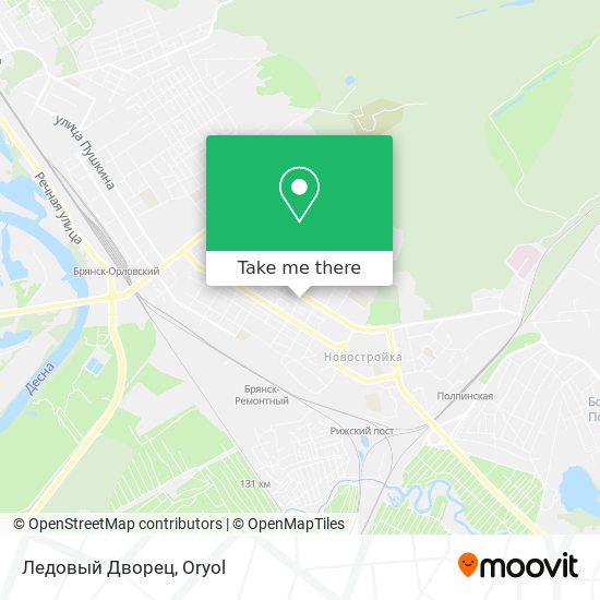 Ледовый Дворец map