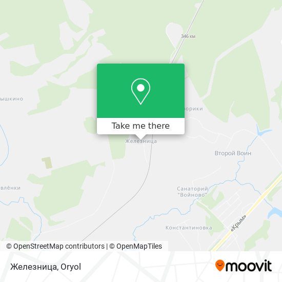 Железница map