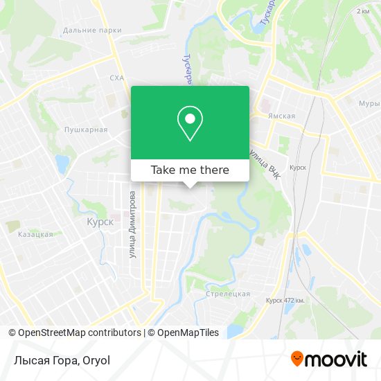 Лысая Гора map