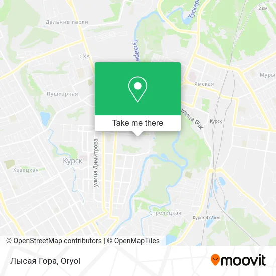 Лысая Гора map