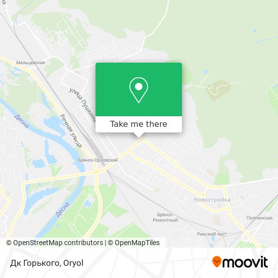 Дк Горького map
