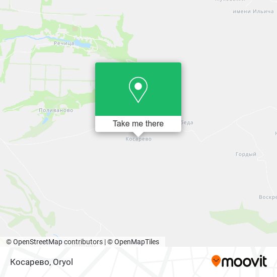 Косарево map