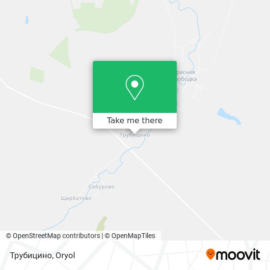 Трубицино map