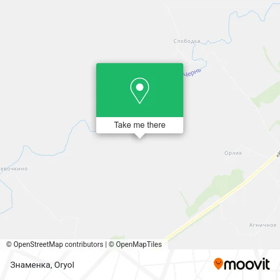 Знаменка map