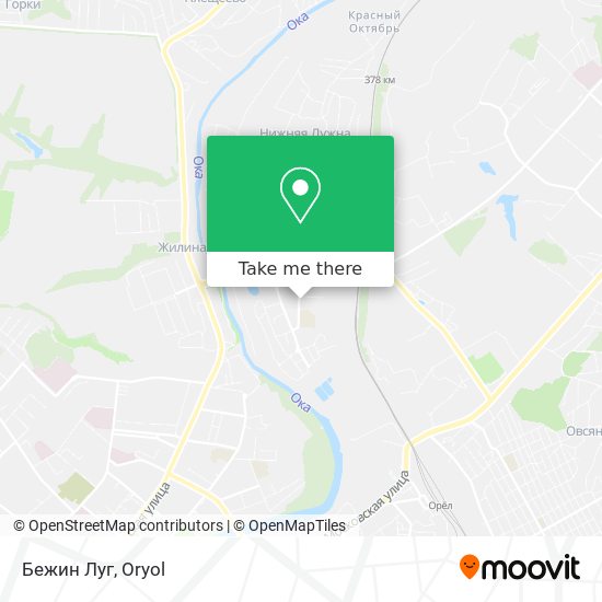 Бежин Луг map