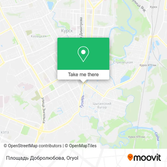 Площадь Добролюбова map