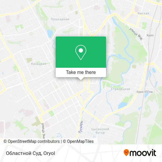 Областной Суд map