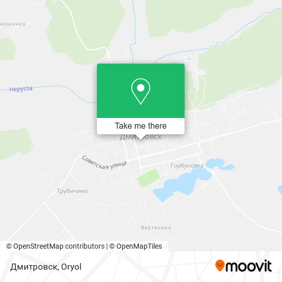 Дмитровск map
