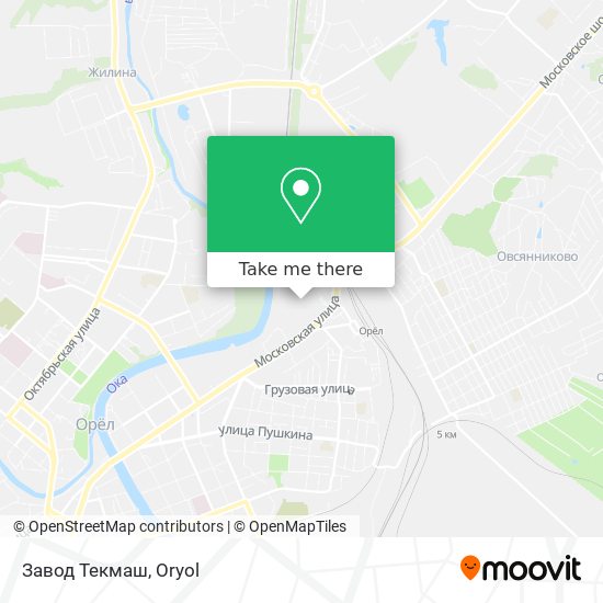 Завод Текмаш map